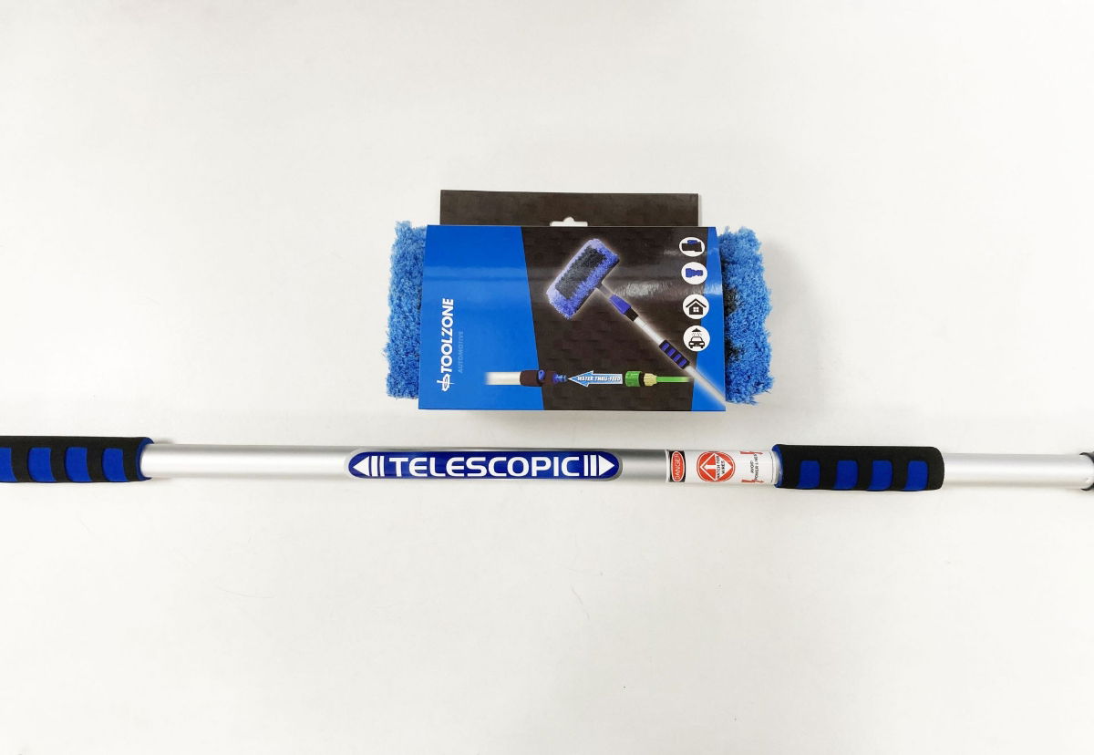 EXTENDING CAR WASH BRUSH 2m - TOOLZONE KDPAU226