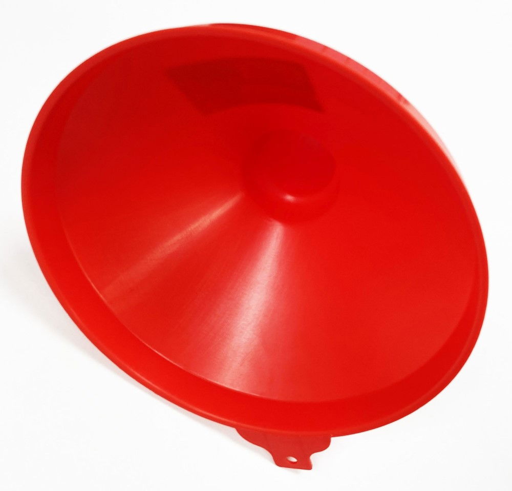 PLASTIC FUNNEL ORANGE 200mm - TOOLZONE KDPAU250