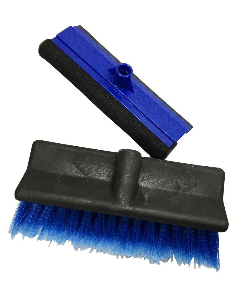 TRIPLE EXTENDING WASH BRUSH 3m WITH SQUEEGEE - TOOLZONE KDPAU268
