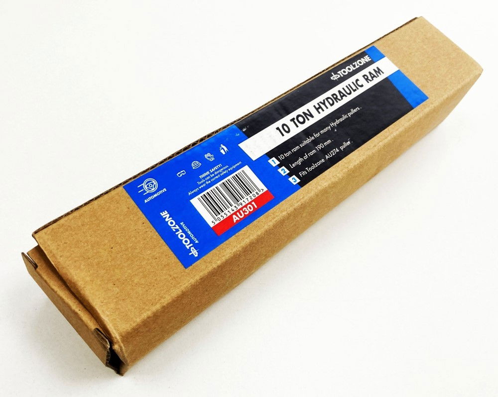 HYDRAULIC RAM 10ton FOR GEAR PULLER 190mm - TOOLZONE KDPAU301
