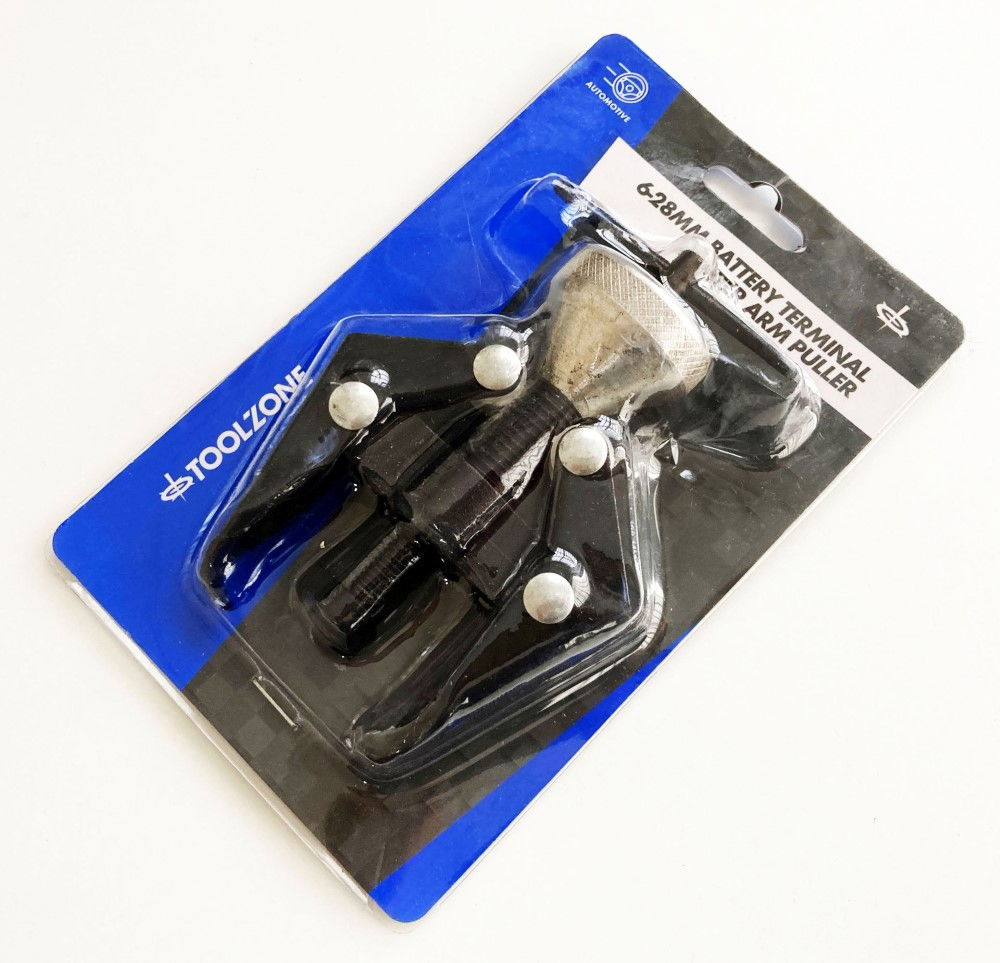 BATTERY TERMINAL AND WIPER ARM PULLER 6-28mm - TOOLZONE KDPAU362