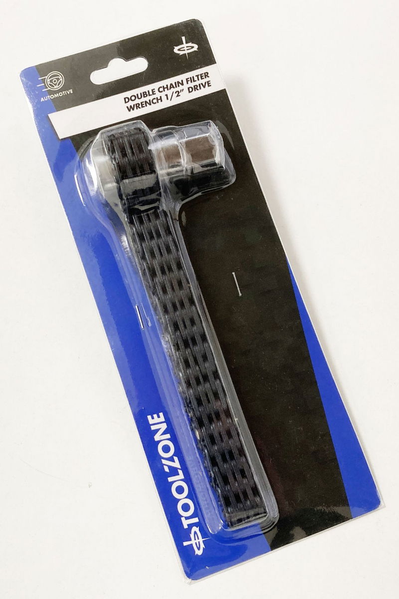 DOUBLE CHAIN FILTER WRENCH 1/2 DRIVE - TOOLZONE KDPAU394