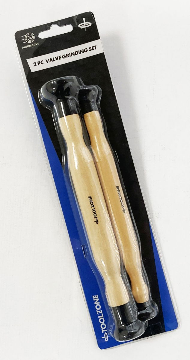 VALVE LAPPER SET 2pc CUP SIZES 5/8, 13/16, 1 1/8, 1 3/8 - TOOLZONE KDPAU403
