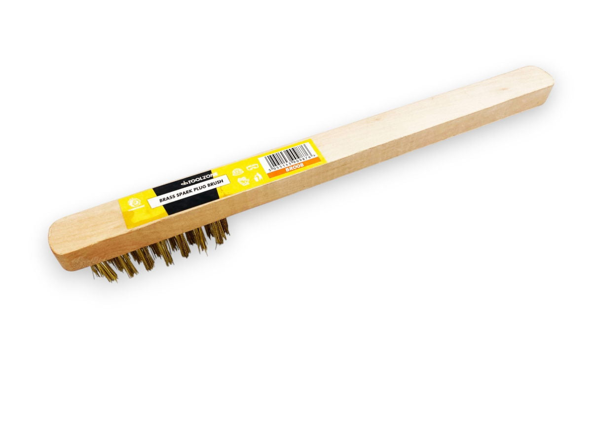 SPARK PLUG BRUSH BRASS - TOOLZONE KDPBR008