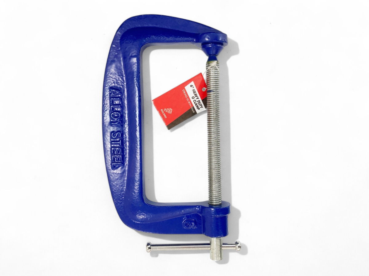 G CLAMP HEAVY DUTY 6 - TOOLZONE KDPCL091