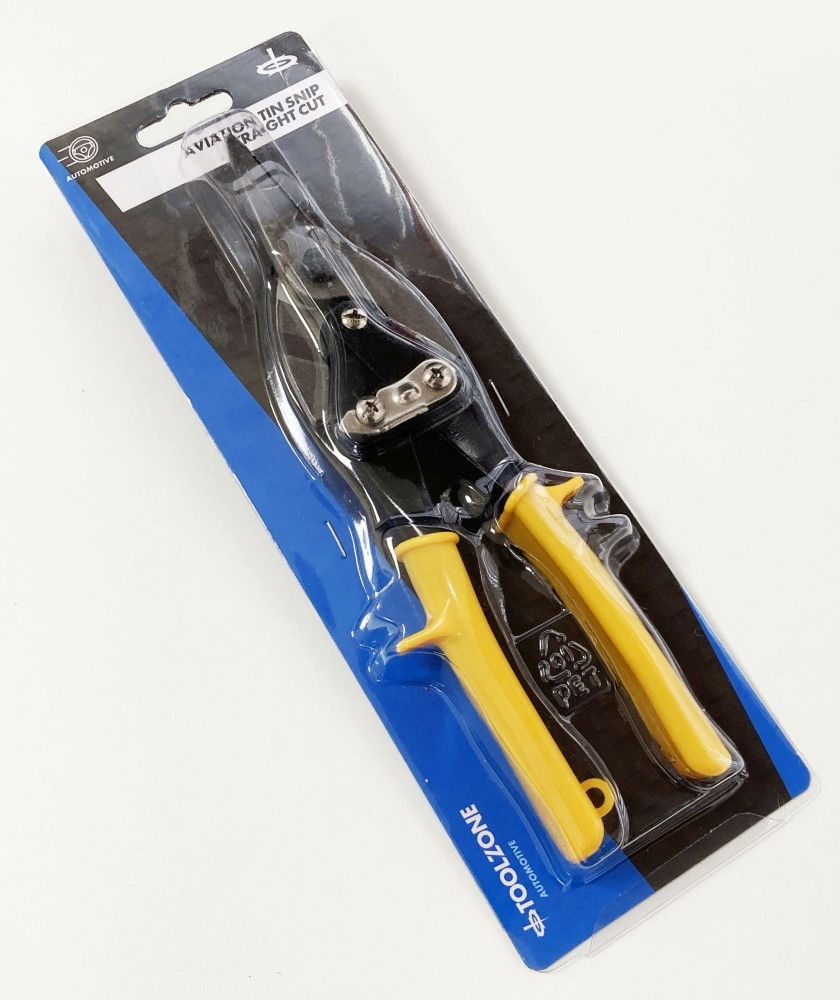 AVIATION SNIPS STRAIGHT CUT YELLOW 1.2mm - TOOLZONE KDPCT034