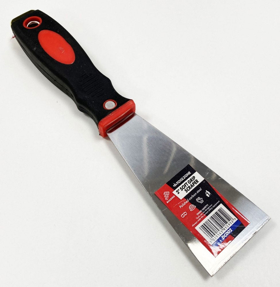 SCRAPER 2 SOFT GRIP HANDLE - TOOLZONE KDPDC002