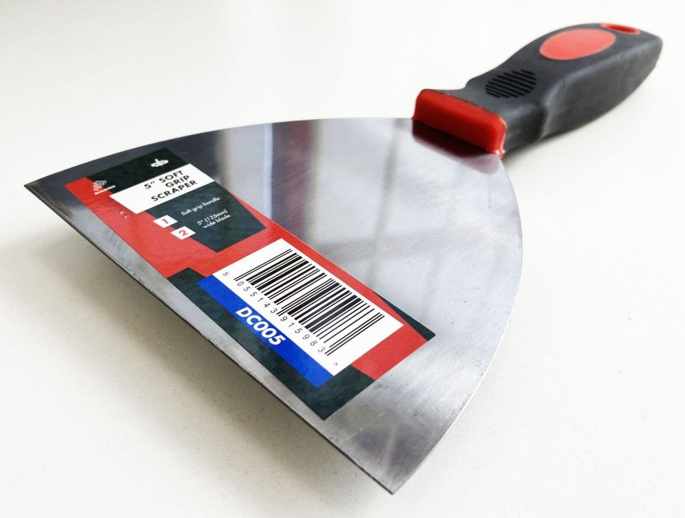 SCRAPER 5 SOFT GRIP HANDLE - TOOLZONE KDPDC005