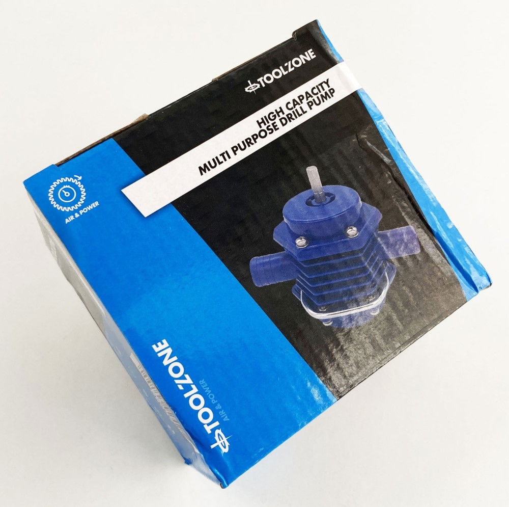DRILL POWERED WATER PUMP HIGH CAPACITY 40-50 ltr/min - TOOLZONE KDPDR032