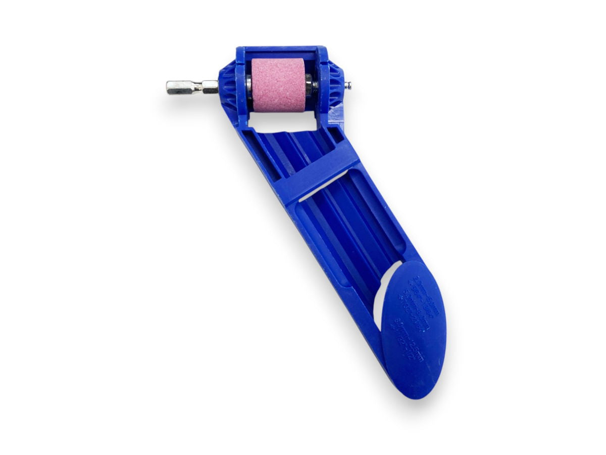 DRILL BIT SHARPENER 1/4 SHANK FOR 2.0-12.5mm 100 GRIT - TOOLZONE KDPDR042