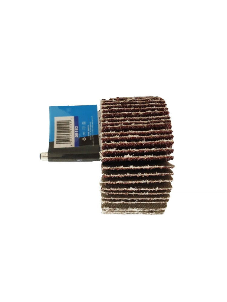 FLAP WHEEL FOR DRILL 60x30mm 40 grit 6mm SPINDLE - TOOLZONE KDPDR182