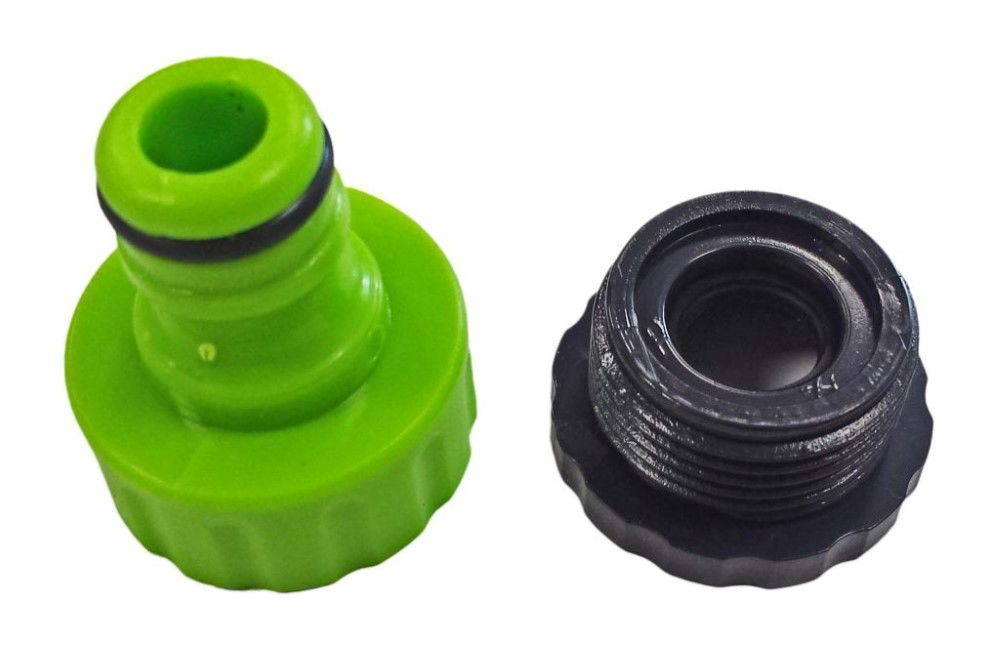 TAP CONNECTOR 2 PIECE 1/2 AND 3/4 THREAD - TOOLZONE KDPGD154