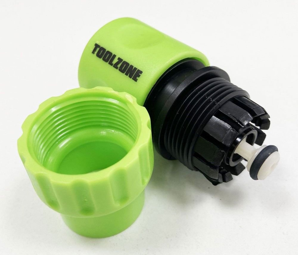 WATER STOP CONNECTOR WITH HOSE PROTECTOR - TOOLZONE KDPGD175