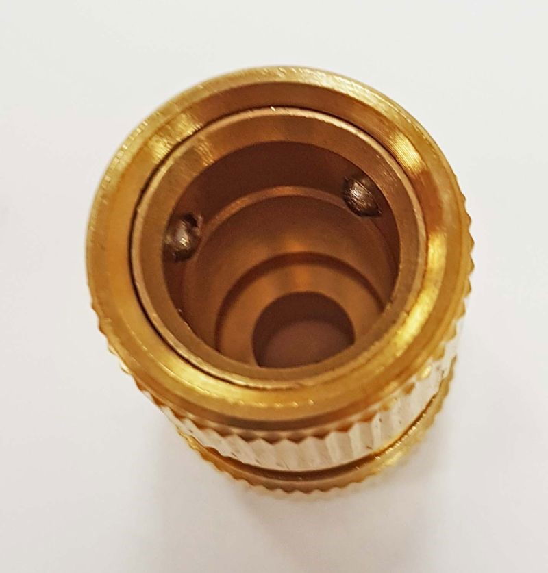HOSE CONNECTOR FEMALE SOLID BRASS - TOOLZONE KDPGD299