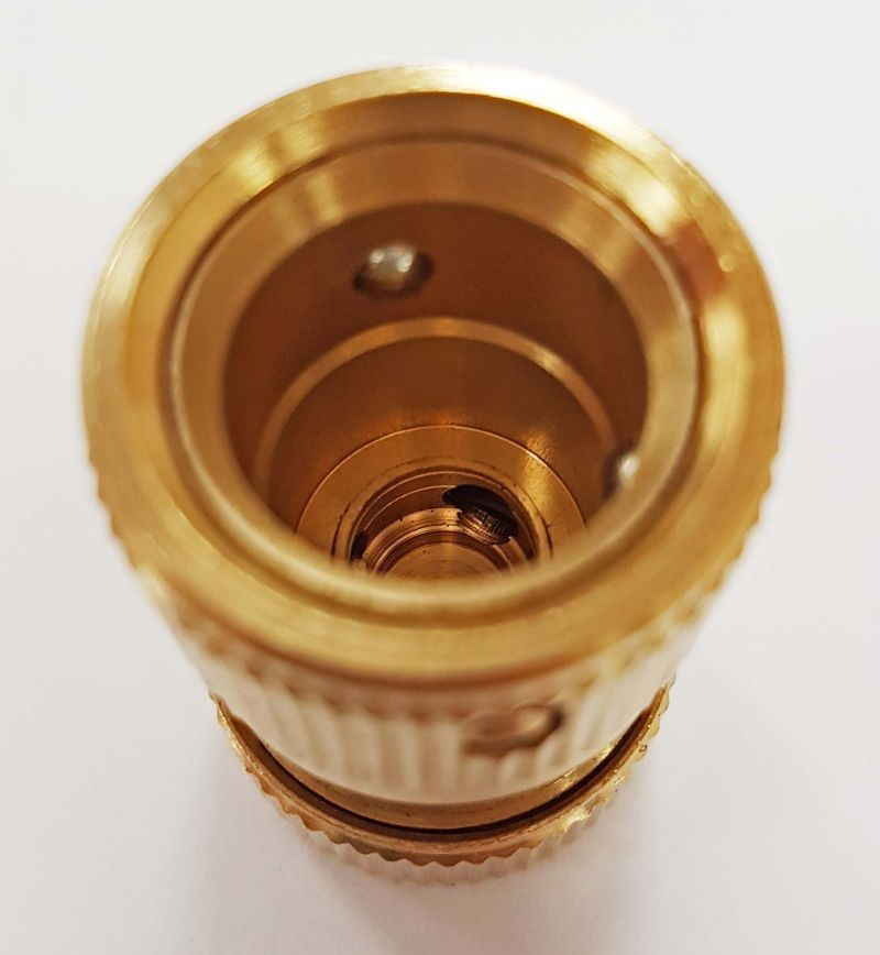 WATER STOP CONNECTOR SOLID BRASS - TOOLZONE KDPGD300