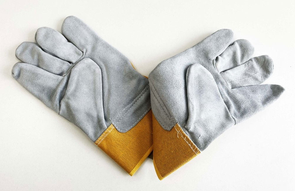 PREMIUM LEATHER WORK GLOVES SIZE 10.5 PACK OF 12 - TOOLZONE KDPGL035