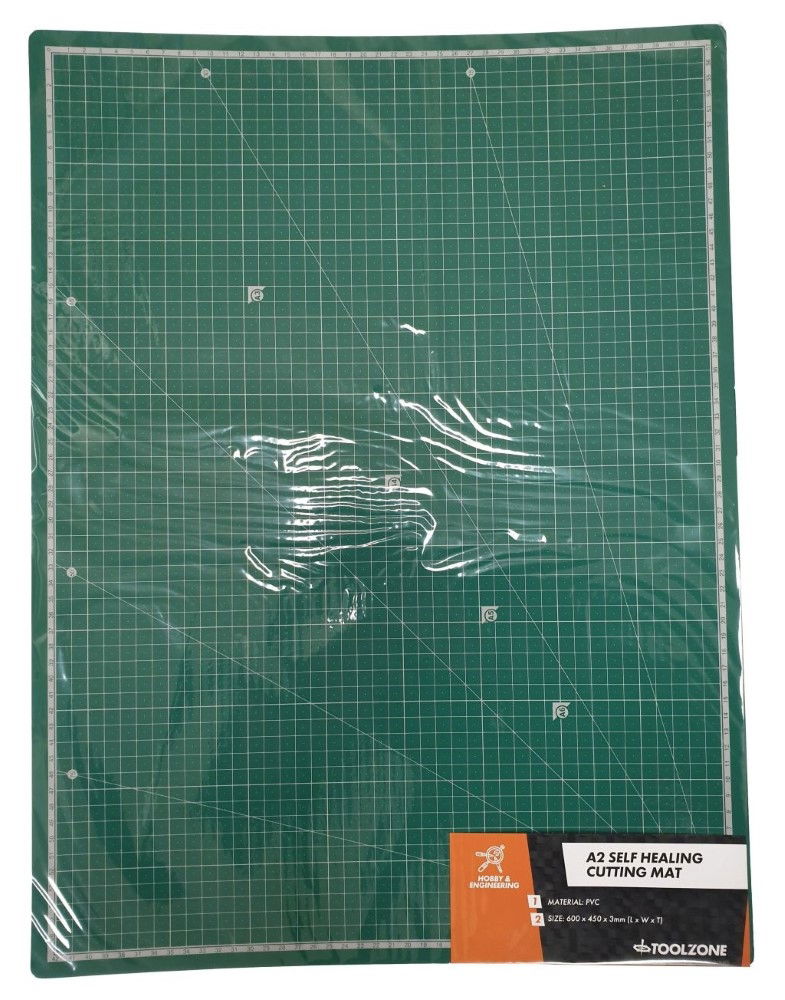 SELF HEALING CUTTING MAT A1 90 x 60cm NON SLIP - TOOLZONE KDPHB199
