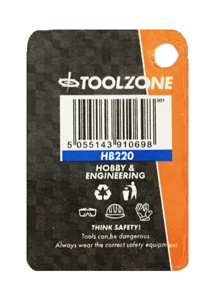 STRAIGHT FORCEPS 10 STAINLESS STEEL LOCKING SERRATED JAW - TOOLZONE KDPHB220