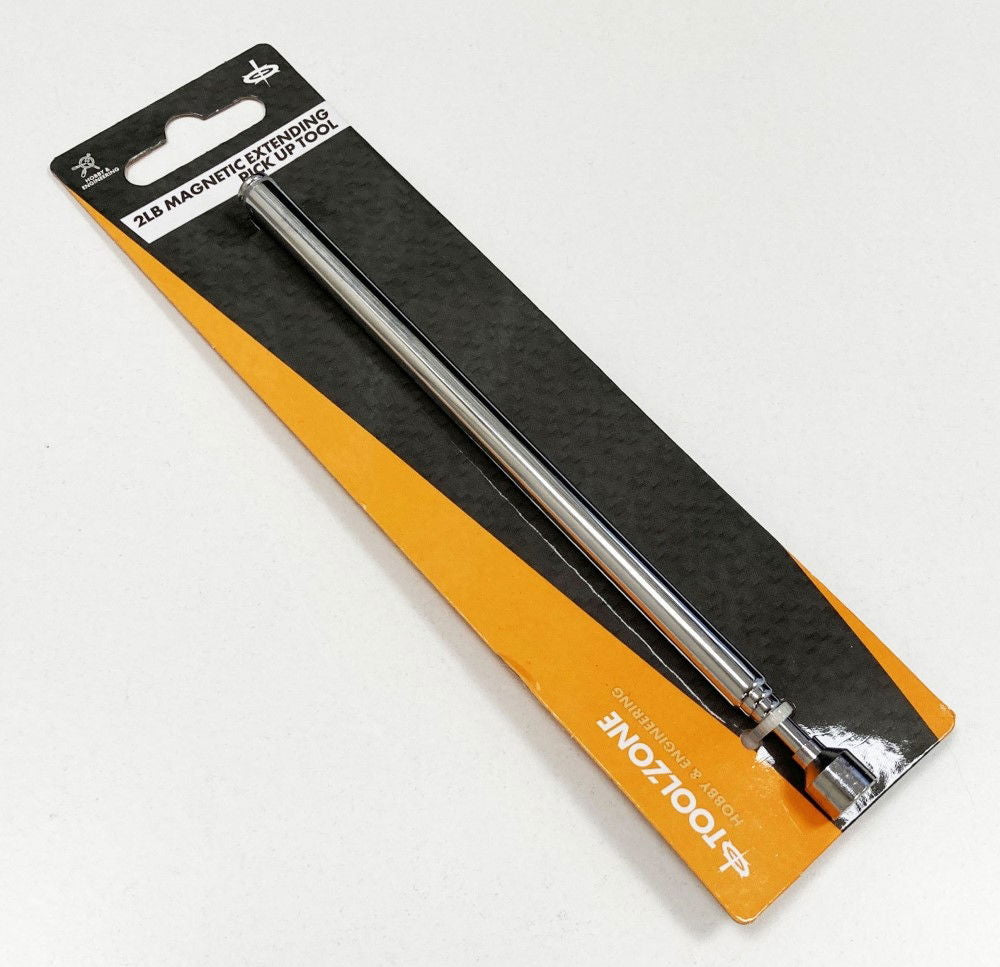 MAGNETIC PICK UP TOOL PEN TYPE 2lb EXTENDS 130-655mm 7mm MAGNET - TOOLZONE KDPHB246