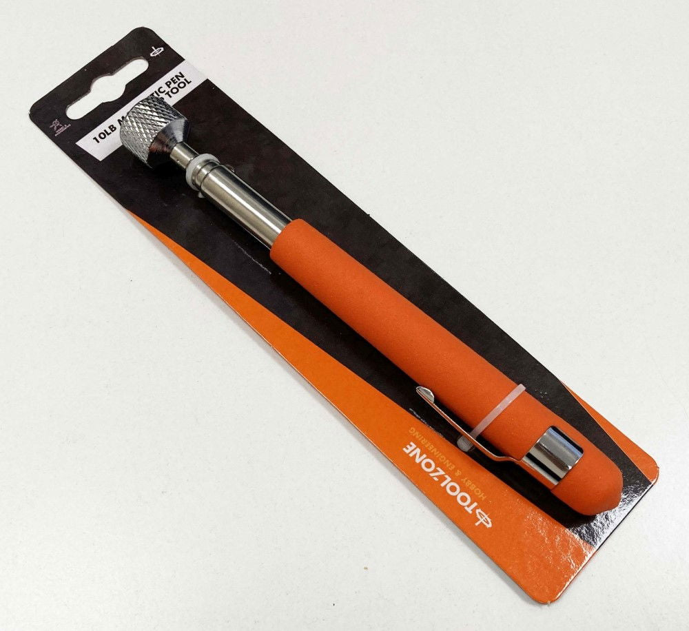 MAGNETIC PICK UP TOOL PEN TYPE 10lb EXTENDS UP TO 650mm - TOOLZONE KDPHB248