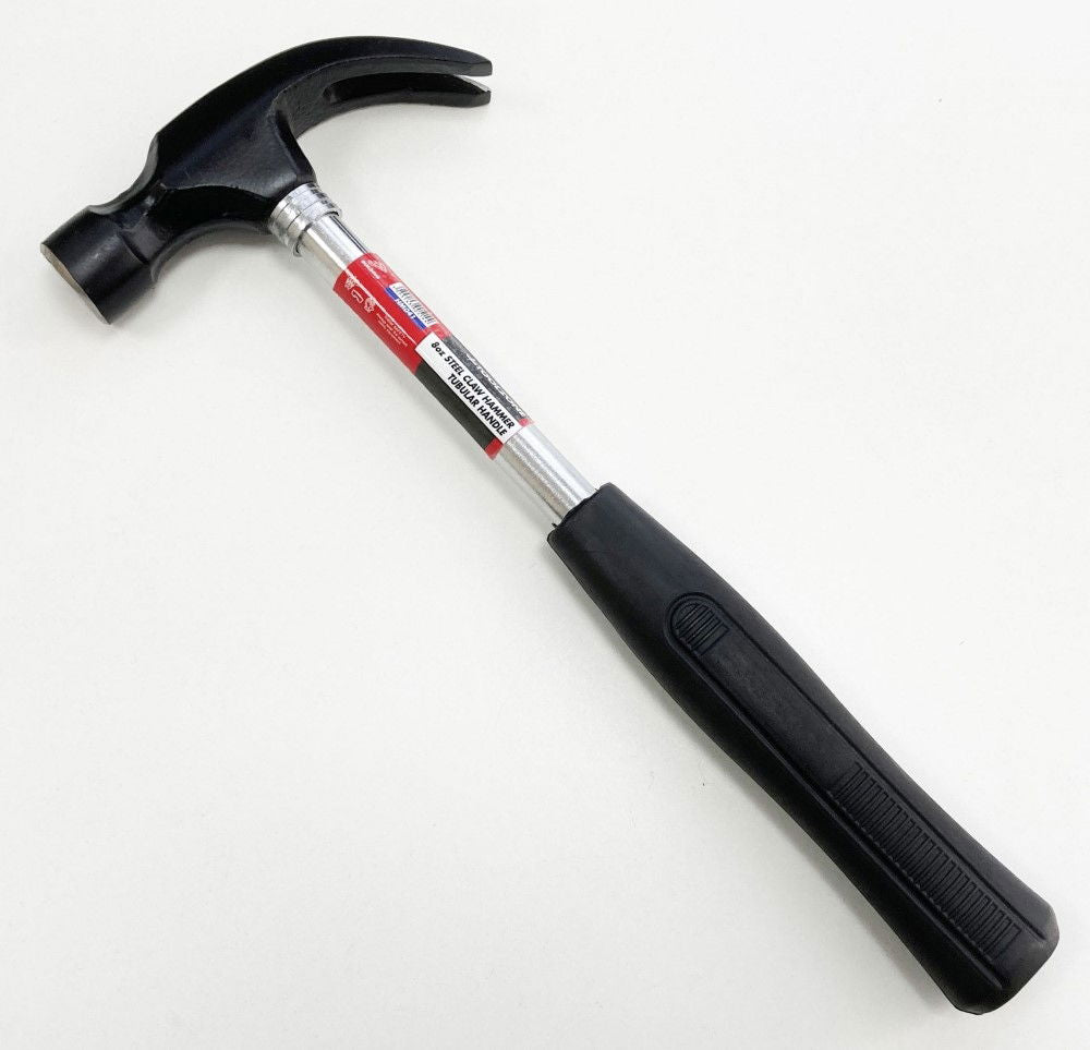 CLAW HAMMER 8oz TUBULAR HANDLE - TOOLZONE KDPHM041