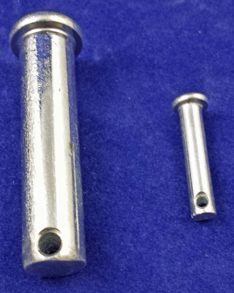 CLEVIS PINS ASSORTMENT 60pc CHROME VANADIUM ZINC PLATED VARIOUS SIZES - TOOLZONE KDPHW018