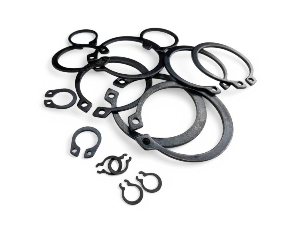 EXTERNAL CIRCLIP ASSORTMENT 300pc IN STORAGE BOX - TOOLZONE KDPHW184