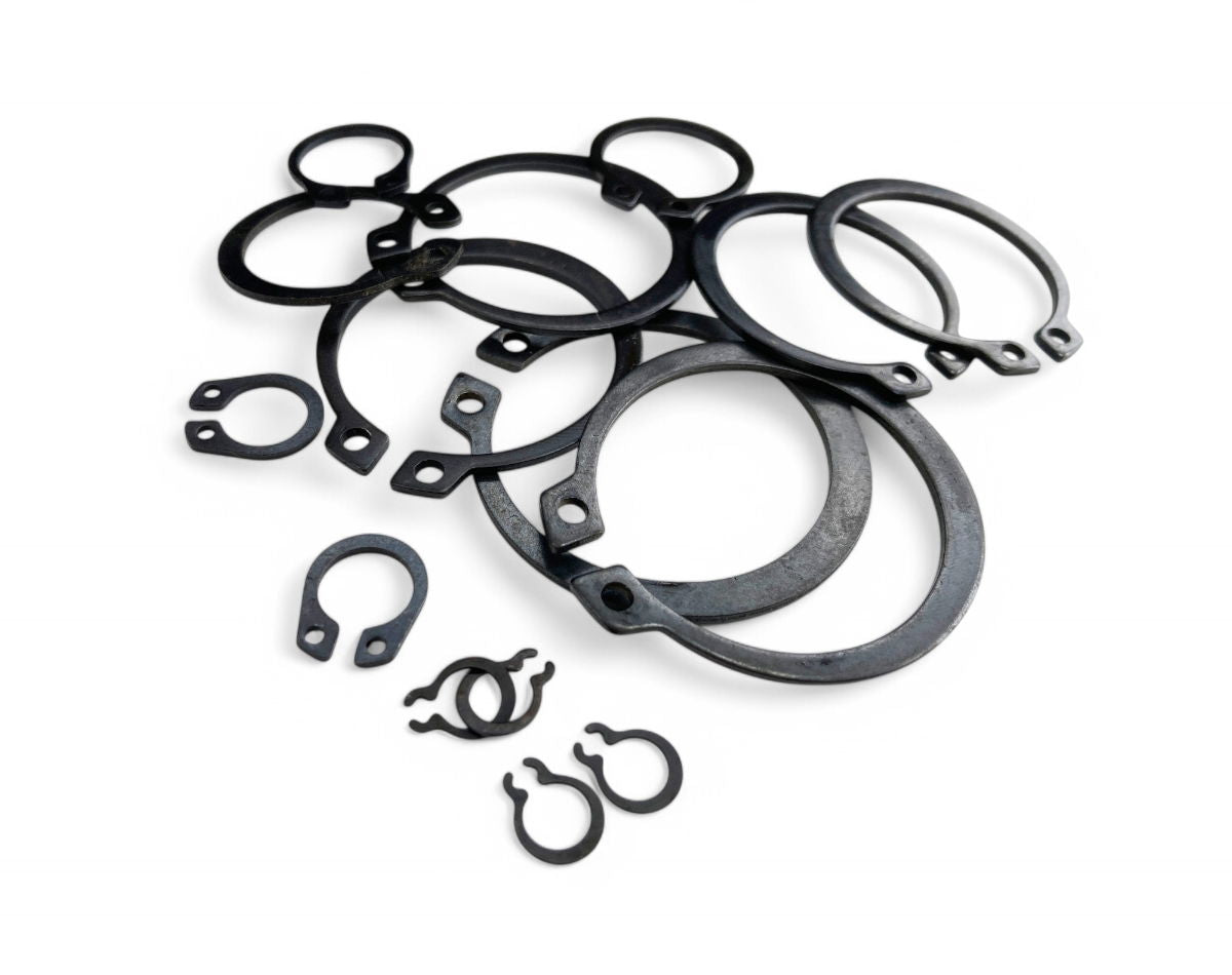 EXTERNAL CIRCLIP ASSORTMENT 300pc IN STORAGE BOX - TOOLZONE KDPHW184