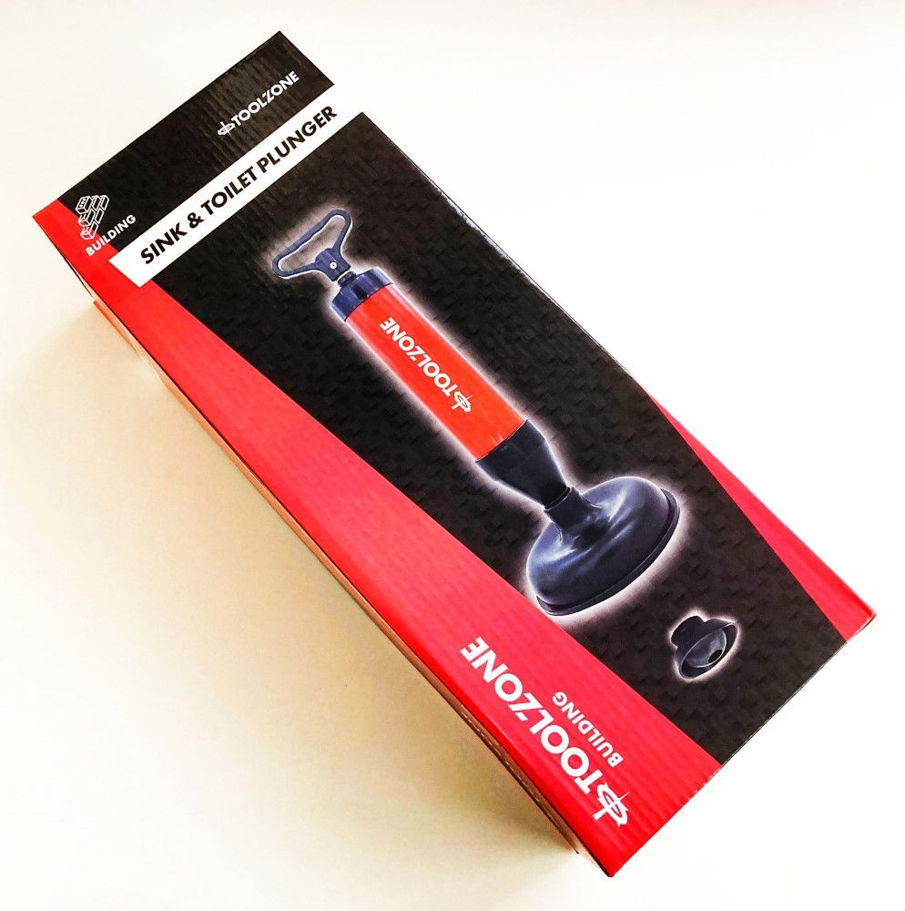 DRAIN PLUNGER SYRINGE TYPE WITH INTERCHANGEABLE HEADS - TOOLZONE KDPHW205