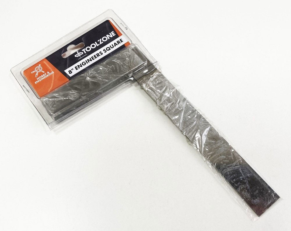 ENGINEERS SQUARE 200mm SOLID STEEL - TOOLZONE KDPMS073
