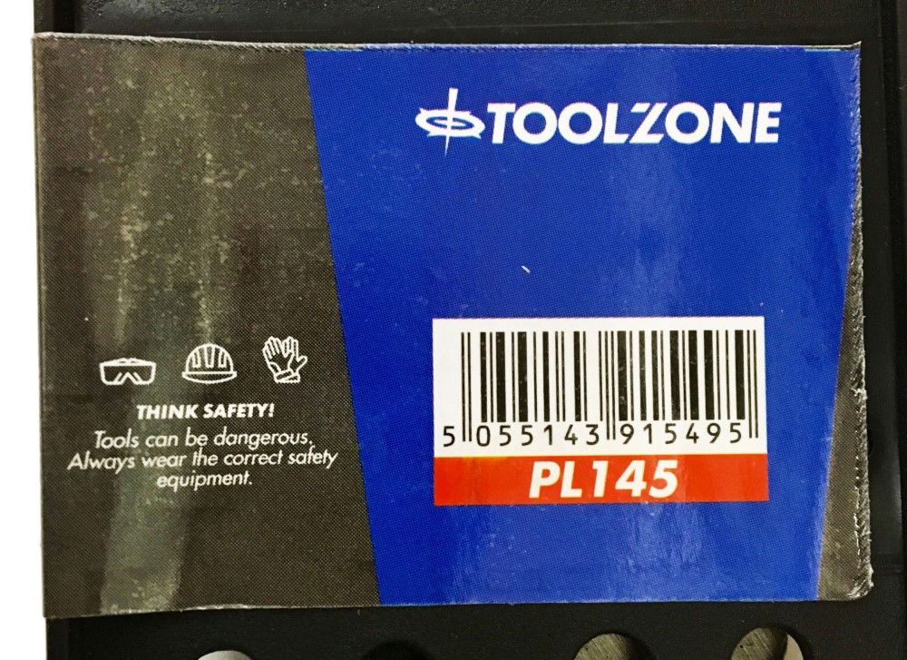 WATER PUMP PLIERS BOX JOINT 10 CRV BLACK FINISH - TOOLZONE KDPPL145