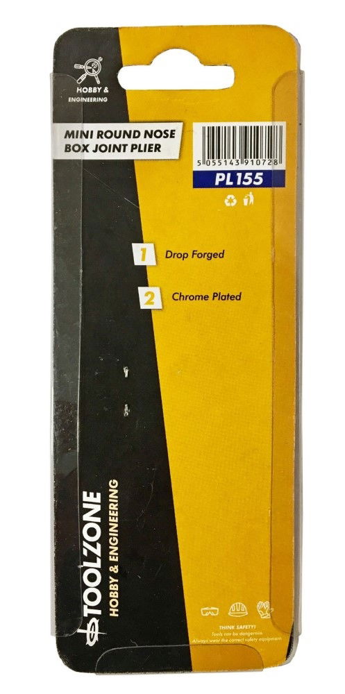 ROUND NOSE BOX JOINT PLIER 3 - TOOLZONE KDPPL155