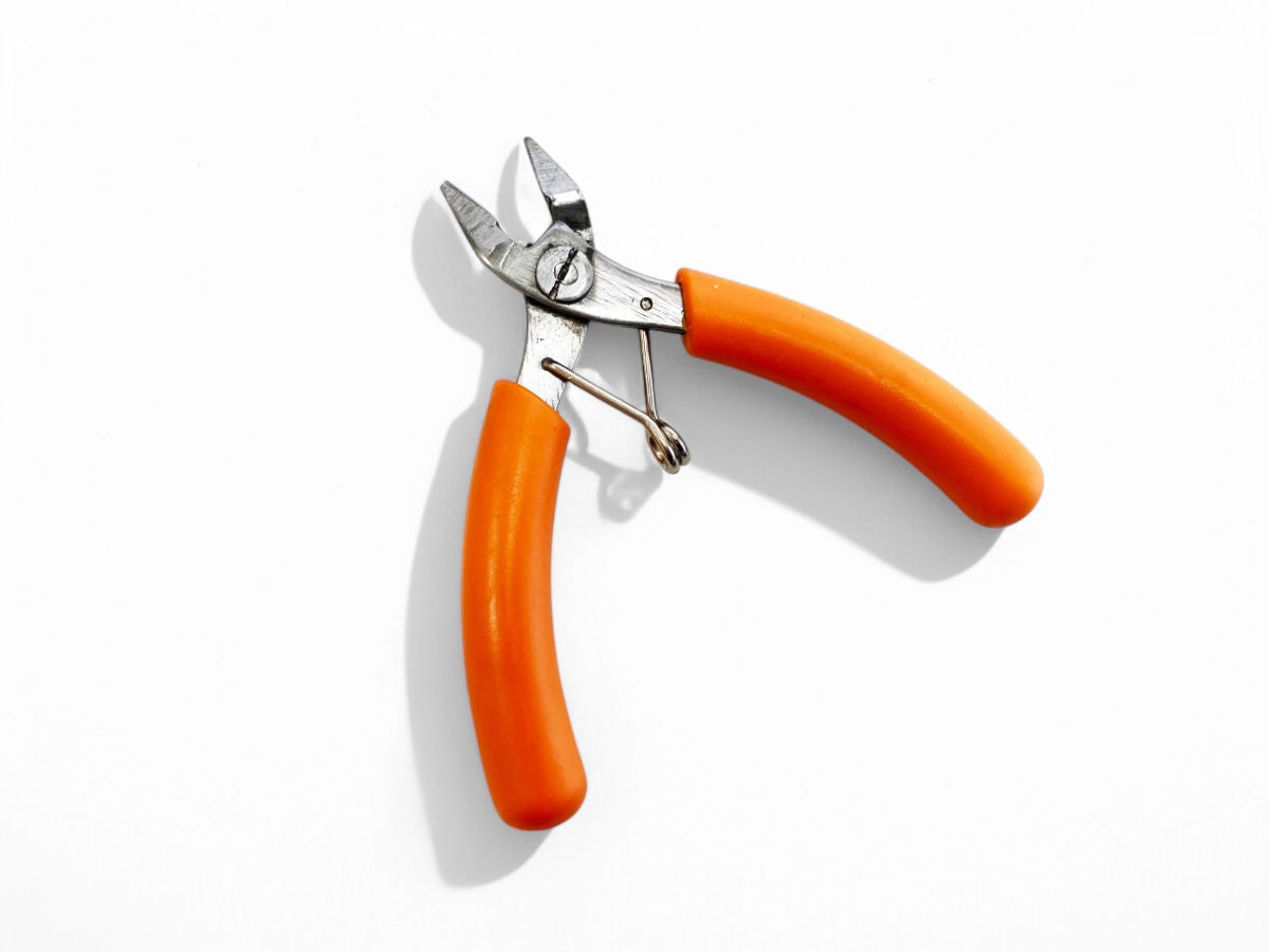 MINI WIRE CUT PLIERS STAINLESS STEEL 95mm PVC HANDLE - TOOLZONE KDPPL183