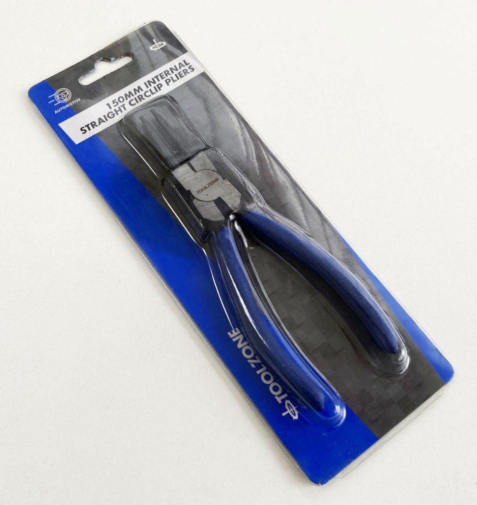 CIRCLIP PLIERS INTERNAL STRAIGHT 6 CARBON STEEL - TOOLZONE KDPPL237