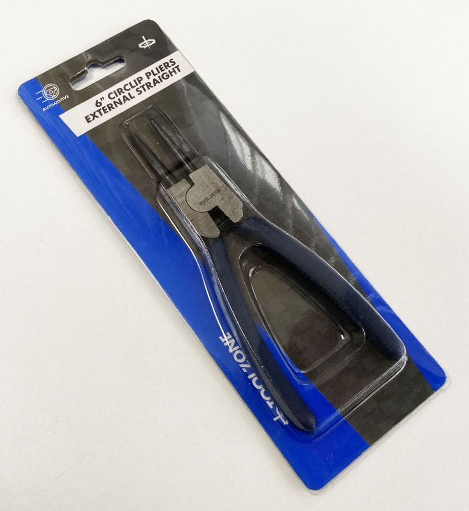 CIRCLIP PLIERS EXTERNAL STRAIGHT 6 CARBON STEEL - TOOLZONE KDPPL239