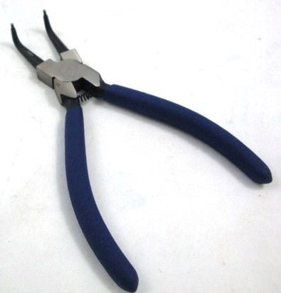 CIRCLIP PLIERS EXTERNAL BENT 6 CARBON STEEL - TOOLZONE KDPPL240