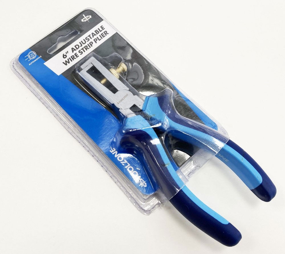 WIRE STRIP PLIERS 6 BLUE - TOOLZONE KDPPL257