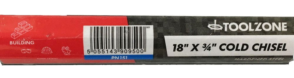 COLD CHISEL 18 x 3/4 - TOOLZONE KDPPN151