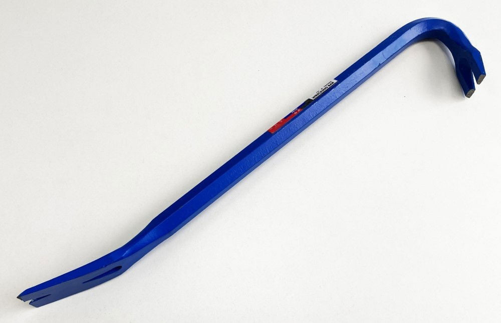 WRECKING BAR EXTRA HEAVY DUTY 18 x 18mm WITH NAIL PULLER SLOT - TOOLZONE KDPPN168