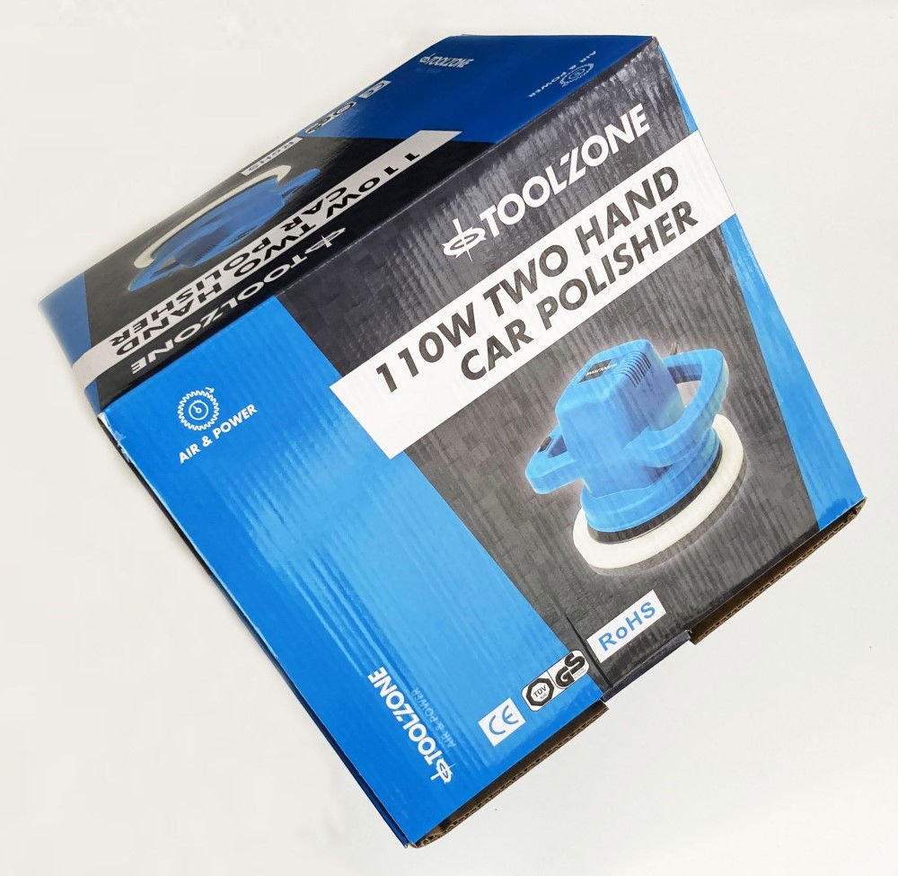 CAR POLISHER 110W 240V TWO HAND 3000rpm - TOOLZONE KDPPW091