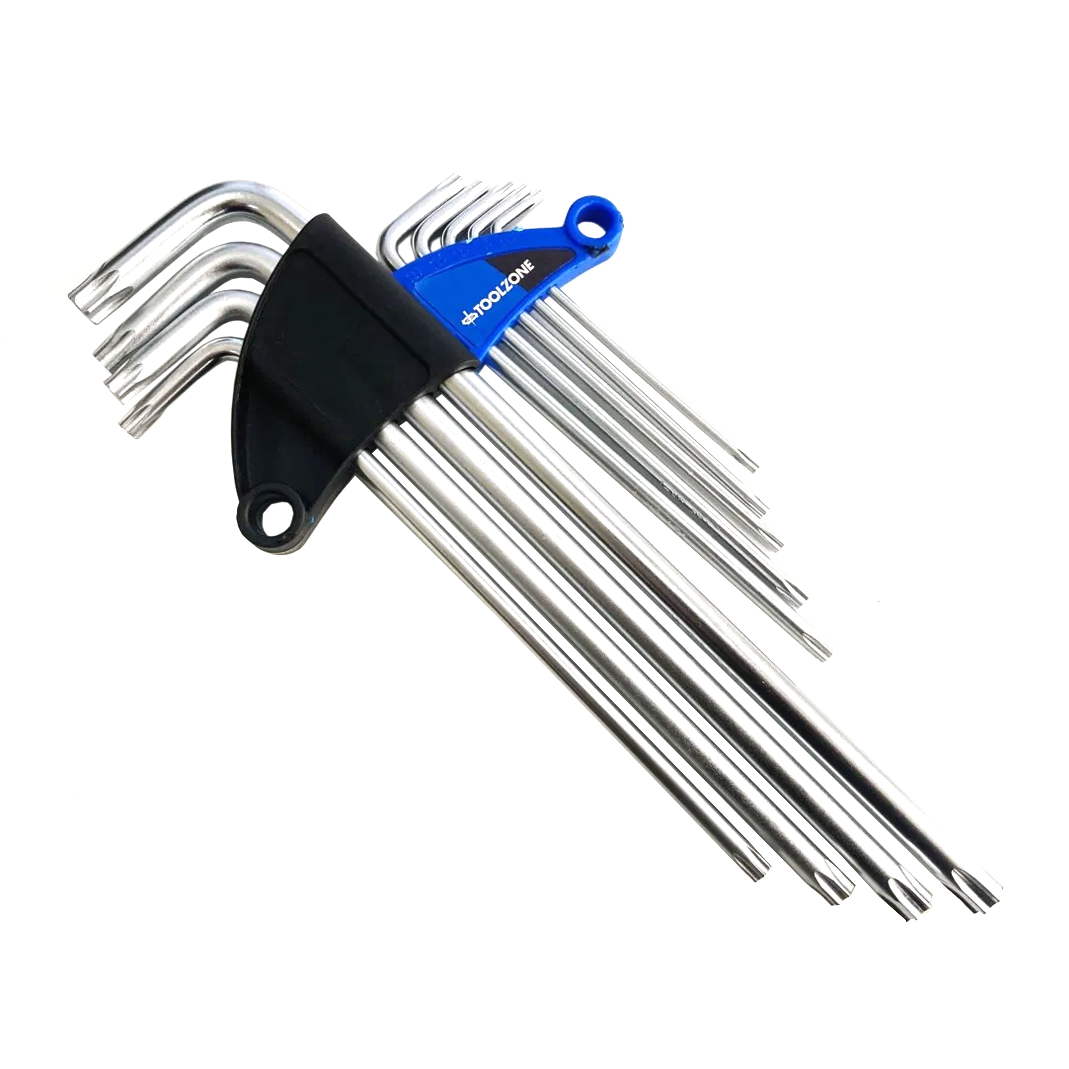 EXTRA-LONG TAMPERPROOF STAR KEY SET 9PC T10-T50 - TOOLZONE KDPSD076