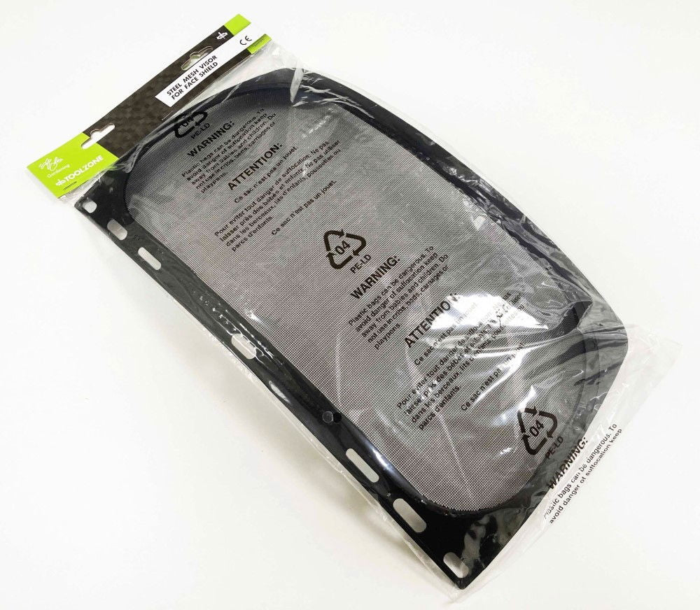 SPARE STEEL MESH VISOR FOR SF013 - TOOLZONE KDPSF008