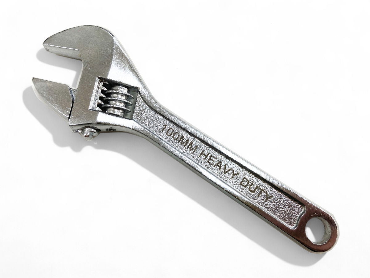 ADJUSTABLE SPANNER 4 MAX JAW 14mm CARBON STEEL CHROME PLATED - TOOLZONE KDPSP041
