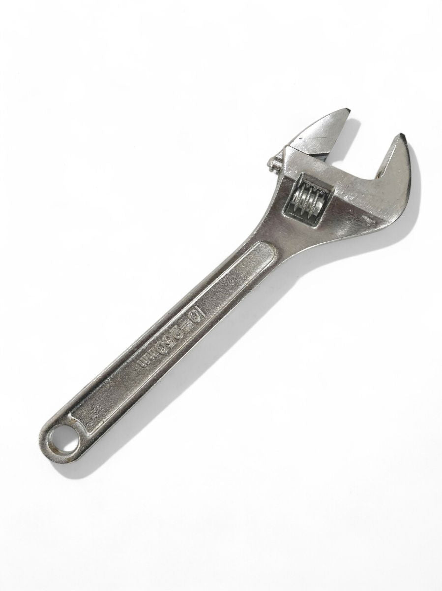 ADJUSTABLE SPANNER 10 MAX JAW 29mm DROP FORGED CHROME PLATED - TOOLZONE KDPSP044