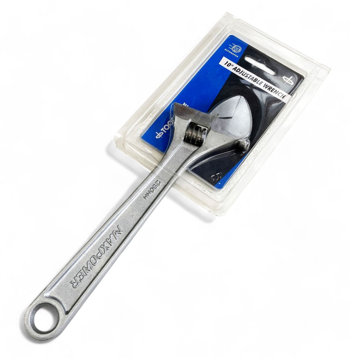 ADJUSTABLE SPANNER 10 MAX JAW 30mm DROP FORGED SATIN FINISH - TOOLZONE KDPSP052