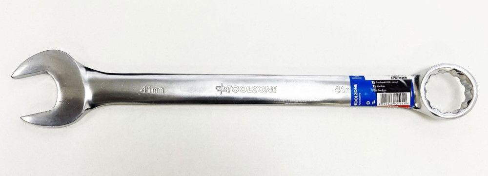 COMBINATION SPANNER 41mm 6150CRV MATT FINISH - TOOLZONE KDPSP186