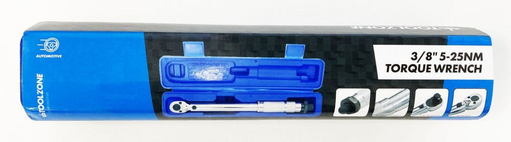 TORQUE WRENCH 3/8 DRIVE 5-25nm - TOOLZONE KDPSS218