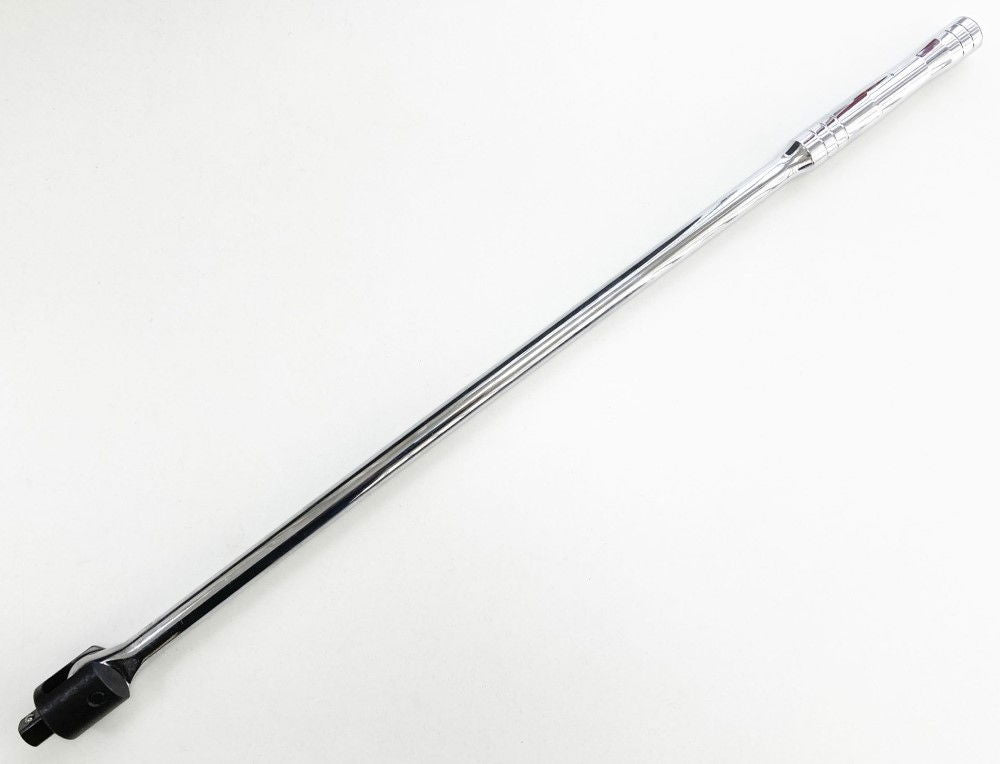 KNUCKLE BAR 1/2 DRIVE 24 CHROME MOLYBDENUM POLISHED CHROME BLACK PHOSPHATE HEAD - TOOLZONE KDPSS245