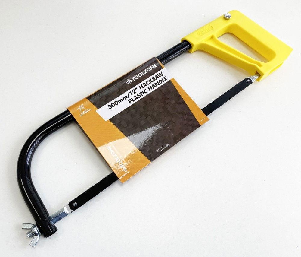 HACKSAW 12 PLASTIC HANDLE - TOOLZONE KDPSW096