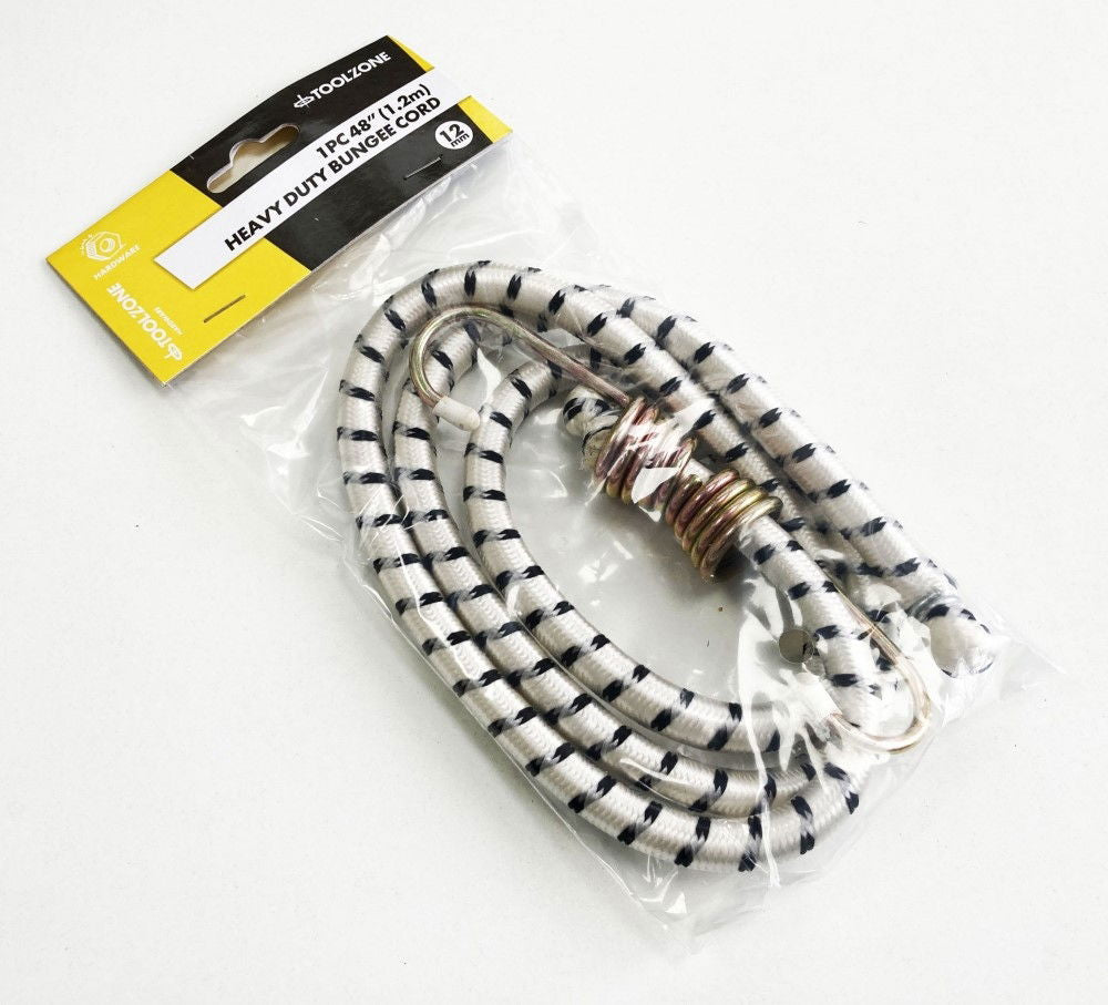 BUNGEE 1PC 48 12mm WITH HOOKS - TOOLZONE KDPTD003